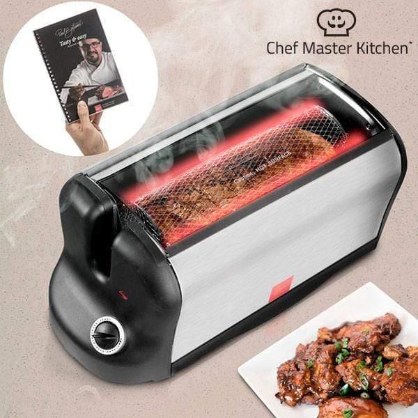 OUTLET Smart Rotisserie S Portable Electric Oven with Recipe Book 600W (No packaging)