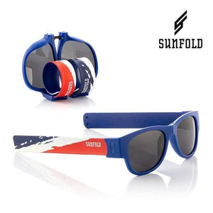 OUTLET Sunfold World Cup France Roll-Up Sunglasses (No packaging)