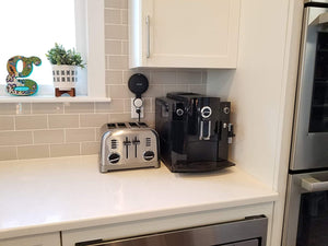 Planet Gates Outlet Wall Mount Holder for Google Home Mini (1st Gen) Google Nest Mini (2st Gen) Cord Management for Google Mini Smart Speaker