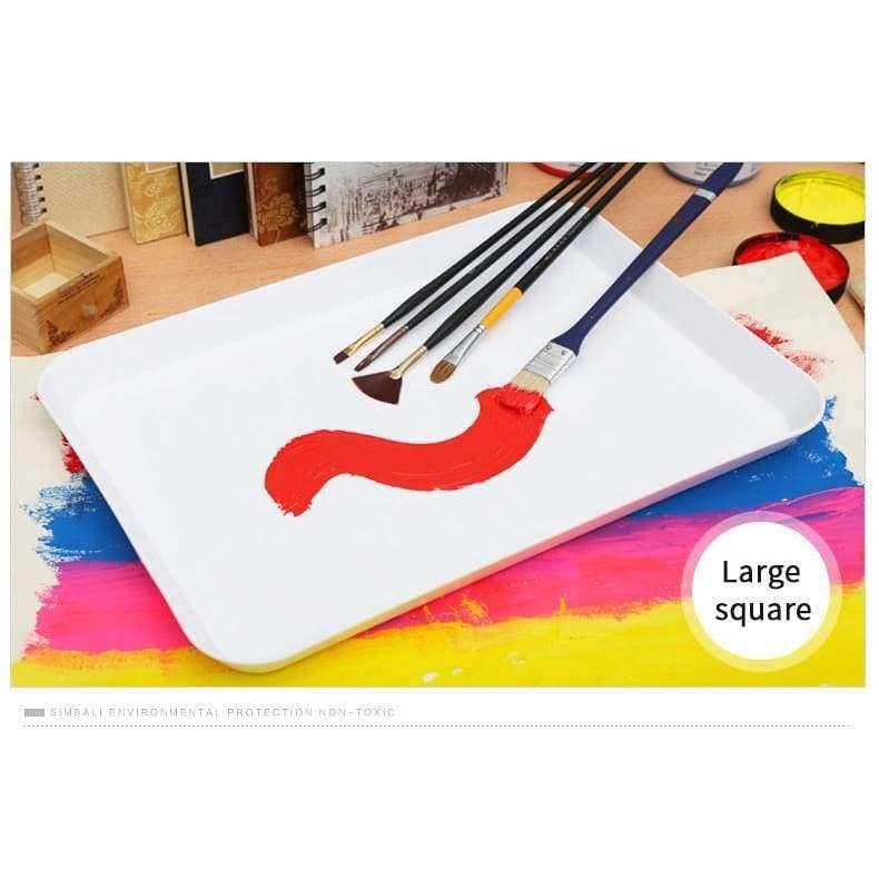 Planet Gates Professional No-Clean Acrylic Paint Palette  For Acrylic Painting Pigments Can Be Teared Paletas Palette Art Supplies