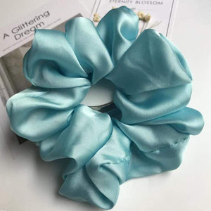 Oversize Scrunchie Women Girls Elastic Hair Rubber Bands Accessories Gum For Women Tie Hair Ring Rope Ponytail Holder Headdress