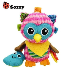 Planet Gates owl 1pcs Sozzy Multifunctional Baby Toys Rattles Mobiles Soft Cotton Infant Pram Stroller Car Bed Rattles Hanging Animal Plush Toys