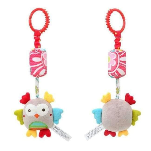 Planet Gates owl bell New Born Baby Stroller Toys  Bell Bed & Baby Stroller Hanging Bell Toys Educational Baby Rattle Toys Styles Soft Toys Gift