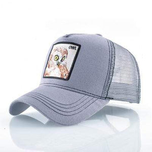 Planet Gates Owl GY Cotton Snapback caps for men Embroidery wolf Baseball Cap Women's Breathable Mesh Trucker Bone rooster Hip Hop hats