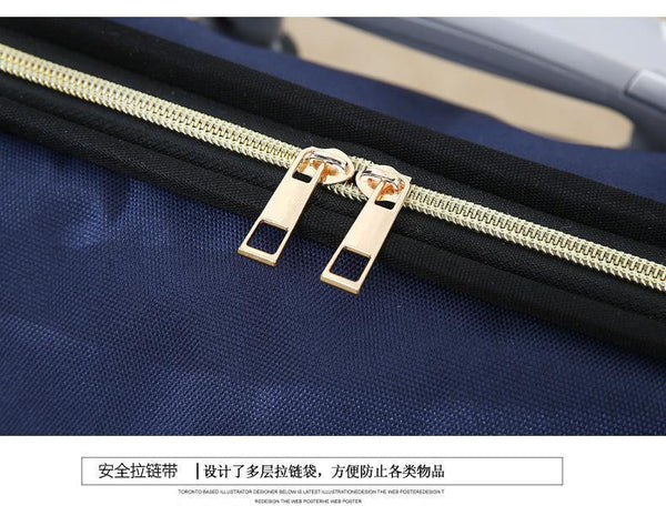 Planet Gates Oxford Cloth Waterproof Maletas De Viaje Con Ruedas Envio Suitcases Luggage Set Rolling Travel Bag Fixed Casters