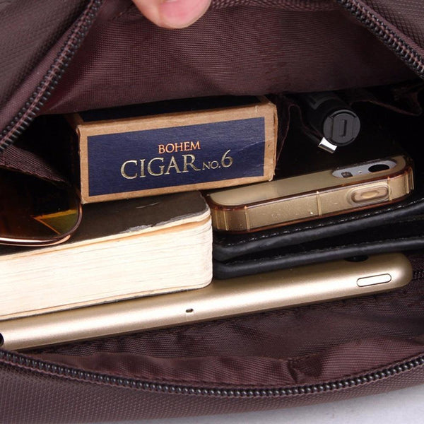 Planet Gates Oxford Mens Crossbody Bag Promotion Casual Mens Shoulder Bags Black/Brown Leisure Brand Man Bag For iPad