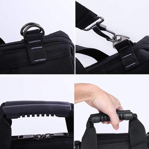 Oxford Tool Bag Waterproof Hand Tool Storage Bag Electrician Bag Large Capacity Tool Storage Bag 12/14/17/19 Inch