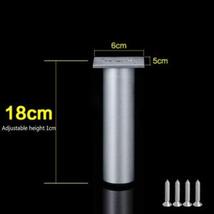 Planet Gates P  4pcs per lot Thick Aluminum Alloy Table Leg Cupboard Sofa Increase Foot Adjustable Multifunction Support Foot Furniture Accessories 4Pcs/lot