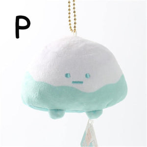 7Cm Sumikko Gurashi Plush Pendant Keychain Plush Toys For Childen Kids Stuffed Doll Toys Girls Birthday Gift Bag Hang Pendant