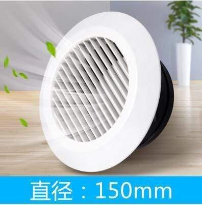 Adjustable round plastic air ventilation cover Fan Outlet Vent Extractor ceiling hole for kitchen bath air outlet fresh system
