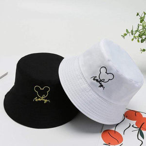 Planet Gates P / Adult(56-58cm) Summer Hats for Women Bob Two-side Unisex Embroidery Bucket Hat Fishing Outdoor Cap Men Sunscreen Hats Fisherman Chapeau Femme