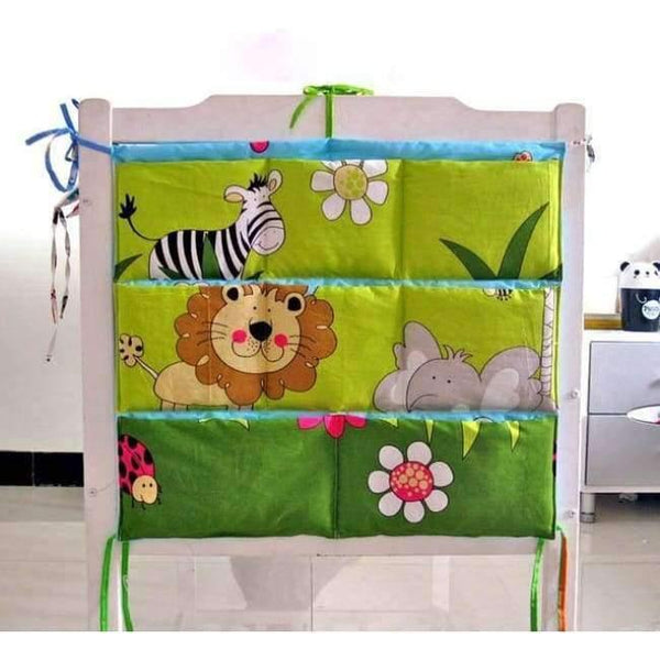Planet Gates P Cartoon Rooms Nursery Hanging Storage Bag Baby Cot Bed Crib Organizer  60*52cm Toy Diaper Pocket for Newborn Crib Bedding Set
