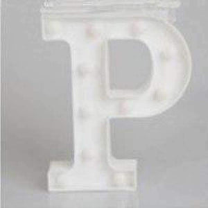 Planet Gates P Words DIY Lights Wedding Christmas Birthday Party Decor Letter LED Lights