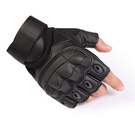 Planet Gates P10-Black / L / China Military Tactical Gloves PU Leather Full Finger Glove Airsoft Paintball Bicycle Hunting Hiking Cycling Men Mittens Fingerless