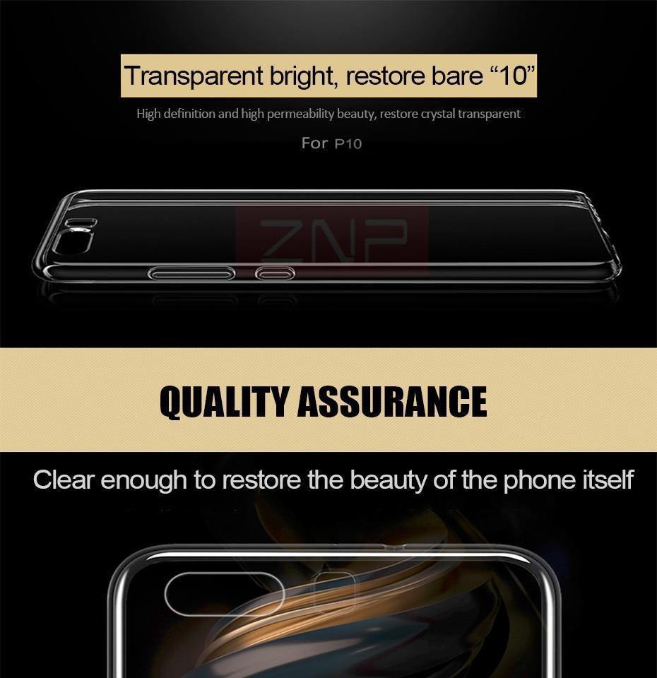Planet Gates P10 ZNP Silicone Soft TPU Transparent Case For Huawei P10 P10 Plus High Quality Transparent Cover Cases For Huawei P10 lite P10 Case