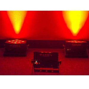 Planet Gates (Pack of 20) Rasha Hex Crux Battery Operated Wireless LED Par Projector V9 IRC Remote Control RGBAW UV LED PAR LIGHT 7/12CH