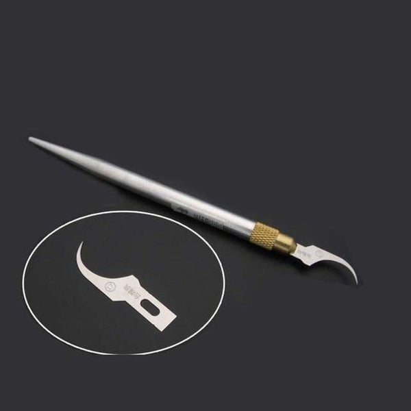 Planet Gates Package 5 A8 A9 A10 A11 CPU IC Powerful Glue Removal Blade Pry Knife Mobile Phone Motherboard Maintenance Disassemble Tool