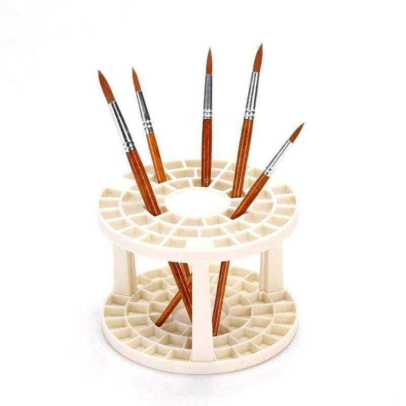 Planet Gates Paint Brush Pen Holder Pen Rack Display Stand Support Holder for Paint Brush Pens Holder for Painting Stationery Supplies