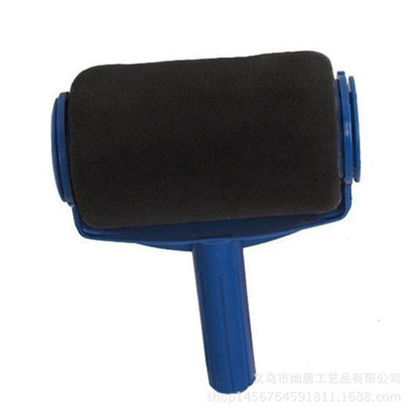 Paint Roller Brush Tools Set Wall Printing Brush with 3 Extension Handle Stick Paint Runner Pro for Home Office Room