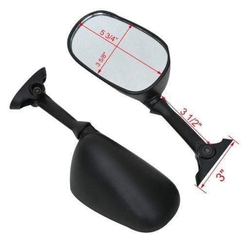 Planet Gates Pair Rear View Mirror For SUZUKI GSXR1000 GSXR 600 GSX-R750 BANDIT GSF650S GSF1250S GSX1250 SV1000 SV1000S SV650 SV650S