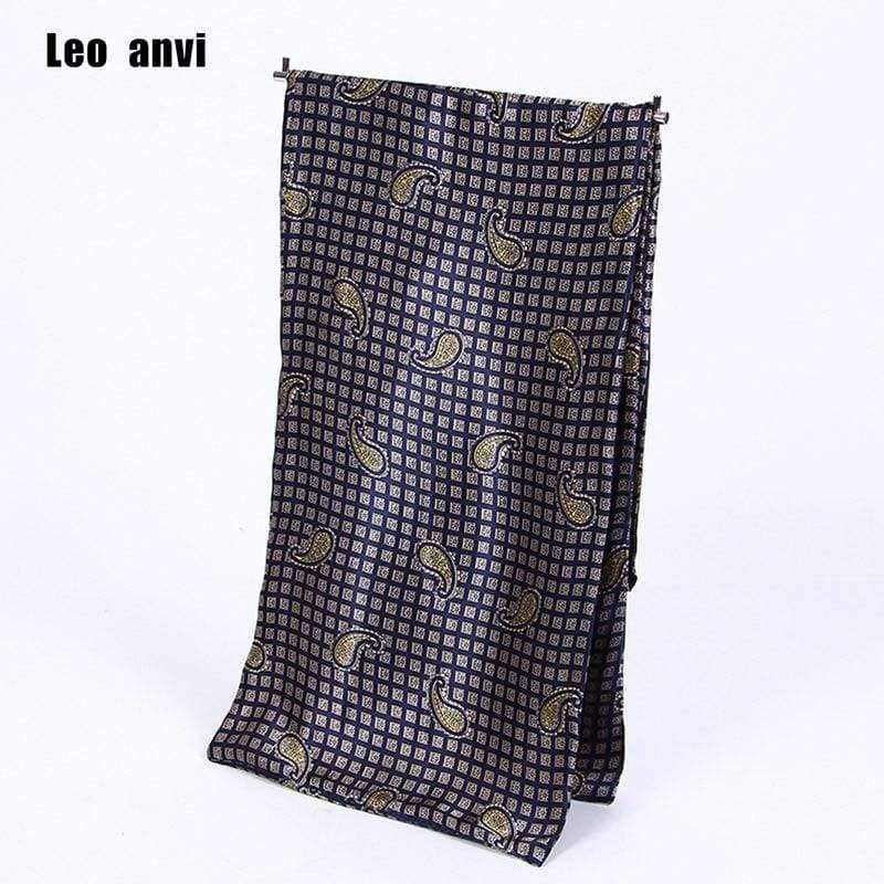 Planet Gates Paisley print cravat silk Scarf luxury brand men foulard Satin Scarves,Retro Soft Scooter bandana pattern male shawls and wraps