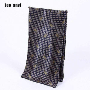 Planet Gates Paisley print cravat silk Scarf luxury brand men foulard Satin Scarves,Retro Soft Scooter bandana pattern male shawls and wraps