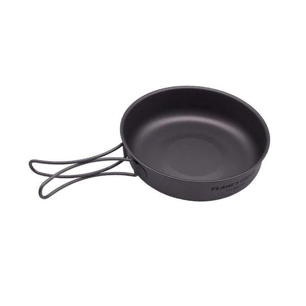 Planet Gates pan 150 TITANIUM FRYING PAN Outdoor Camping Picnic Lightweight Equipment Gear Outdoor