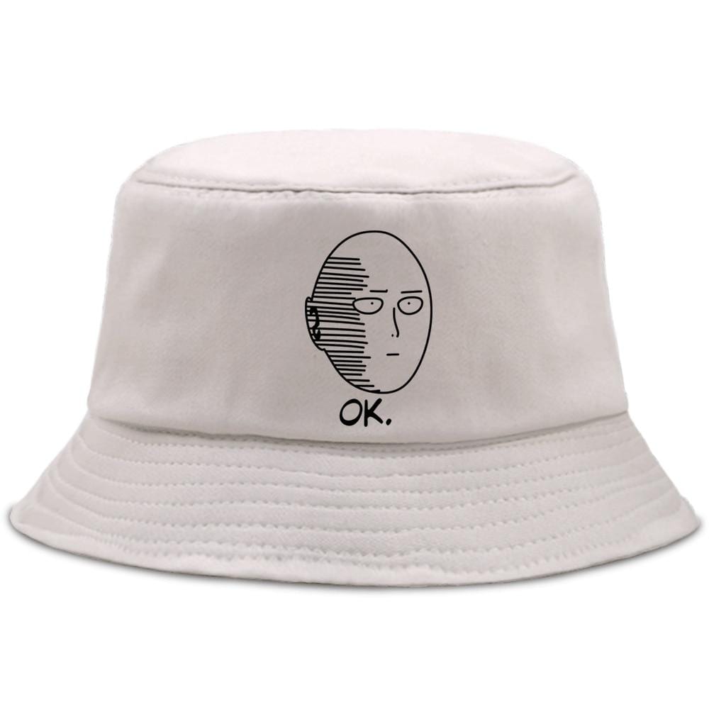 Planet Gates Panama Caps Men's Japan Anime One Punch Hero Woman Bucket Hats Summer Men Bob Chapeau Fishing Fisherman Hat