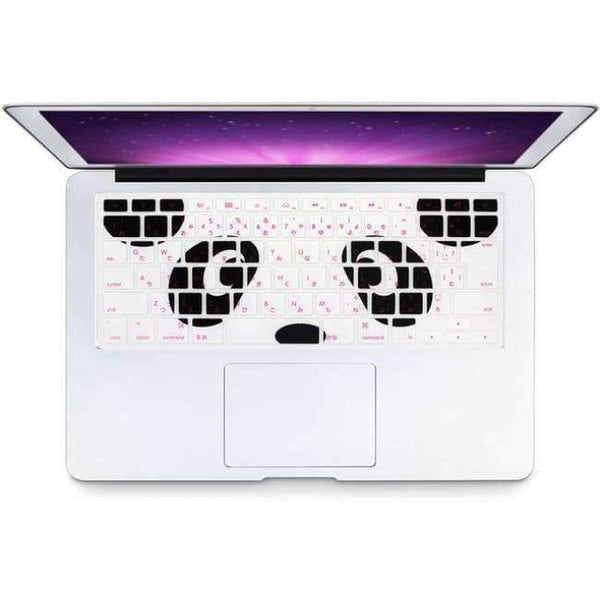 Planet Gates Panda HRH Ombre Rainbow Animal Japanese Silicone Keyboard Cover Protector Skin for Macbook Air13 Pro Retina13 15 17 Laptop Accessory