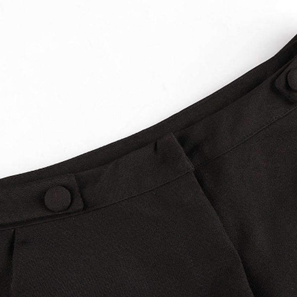 Planet Gates pant suits set / S Black Office pants Suit set  Female Casual Slim Elegant Women's Suits Coat V Neck Sexy Chic Set Suit Blazer or pants