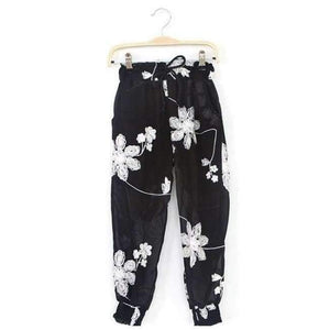 Planet Gates pants / 8 Kids Fashion Girls Clothing Sets 2 pcs White Lace Blouse Top & Black Flowers Pants Set for Teenage Girls Clothes Set