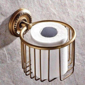 Planet Gates paper holder 1 Antique Carved Bathroom Hardware Sets Solid Brass European Bathroom Accessories Set Brushed Bathroom Products (shelf/towel Rack)