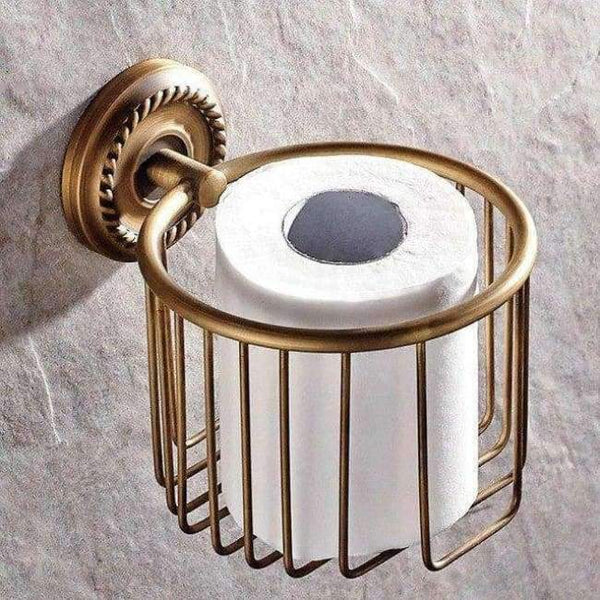 Planet Gates paper holder 1 Antique Carved Bathroom Hardware Sets Solid Brass European Bathroom Accessories Set Brushed Bathroom Products (shelf/towel Rack)