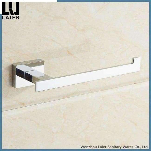 Planet Gates paper holder-chrome free shipping Bathroom Hardware Set Chrome simple Toothbrush Holder Paper Holder Towel Bar Bathroom Accessories