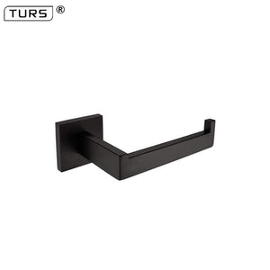 Planet Gates Paper Holder Stainless Steel Bathroom Hardware Set Black Matte Paper Holder Toothbrush Holder Towel Bar Bathroom Accessories