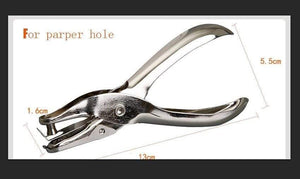 Planet Gates paper hole Heavy Duty Leather Belt Hole Punch Plier Eyelet Puncher Revolve Sewing Machine Bag Setter Tool Watchband Household Strap leather