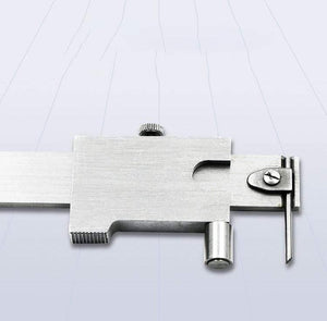 Parallel crossed caliper 0-200mm stainless steel parallel crossed vernier caliper