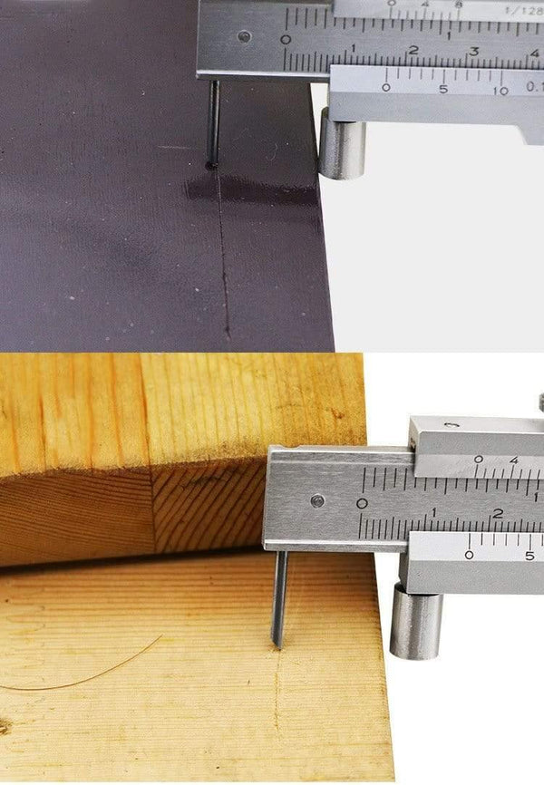 Parallel crossed caliper 0-200mm stainless steel parallel crossed vernier caliper