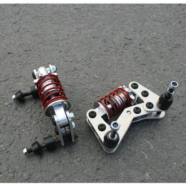 Planet Gates Parts A Electric Skateboard Truck Aluminum Bridge New Four skateboard wheels long skate board truck For Flate Plate Parts