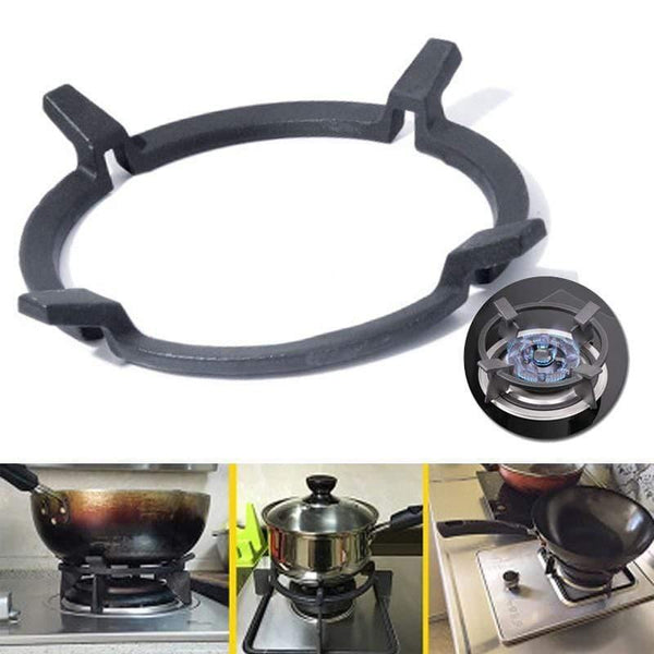 Parts Wok Ring Accessories 1pc Black Cast Iron Replacement Stand For Burners Gas Hobs&Cookers Convenient Durable