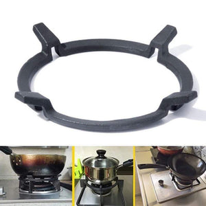 Parts Wok Ring Accessories 1pc Black Cast Iron Replacement Stand For Burners Gas Hobs&Cookers Convenient Durable