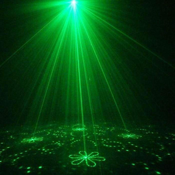 Planet Gates party light 5 Lens 80 Patterns RG Laser BLUE LED Stage Lighting DJ Show Light Green Red Home Professional Light