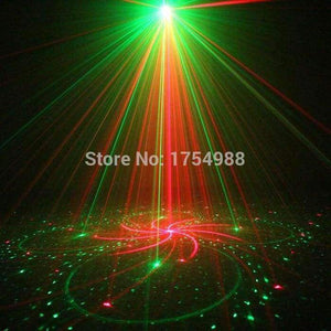 Planet Gates party light 5 Lens 80 Patterns RG Laser BLUE LED Stage Lighting DJ Show Light Green Red Home Professional Light