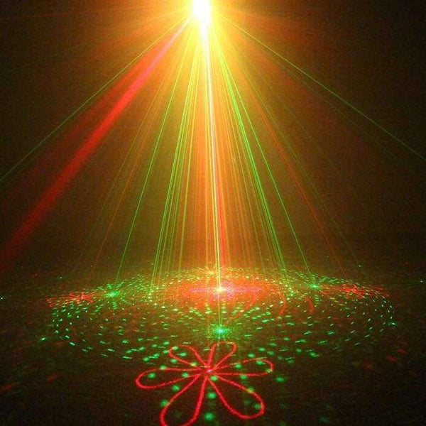 Planet Gates party light 5 Lens 80 Patterns RG Laser BLUE LED Stage Lighting DJ Show Light Green Red Home Professional Light