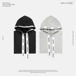 Planet Gates Passio Letter Printed Drawstring Hoodies Streetwear Hip Hop Hoody Mens Hoodies and Sweatshirts High Street