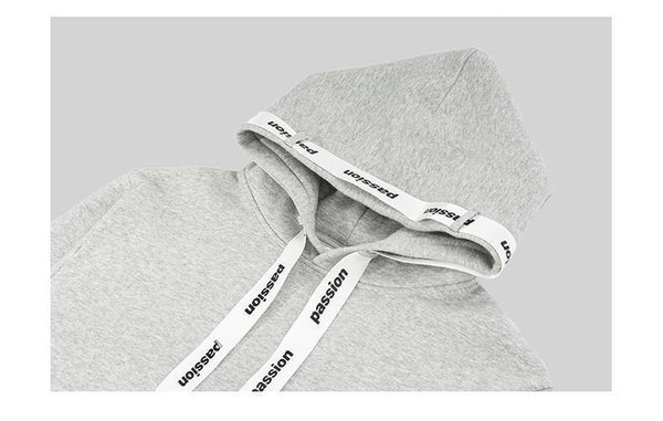 Planet Gates Passio Letter Printed Drawstring Hoodies Streetwear Hip Hop Hoody Mens Hoodies and Sweatshirts High Street