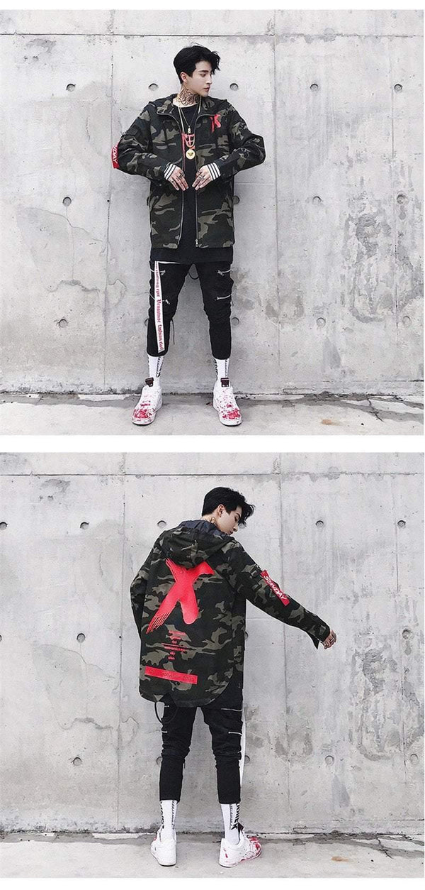 Planet Gates Patchwork Camouflage Men Bomber Jacket Coat Autumn  Pilot Flight Biker Jacket Men