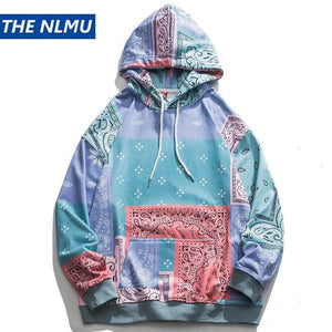 Planet Gates Patchwork Hoodies Sweatshirts Streetwear  Autumn Mens Hip Hop Casual Hooded Pullover Hoodie Harajuku Tops WY086