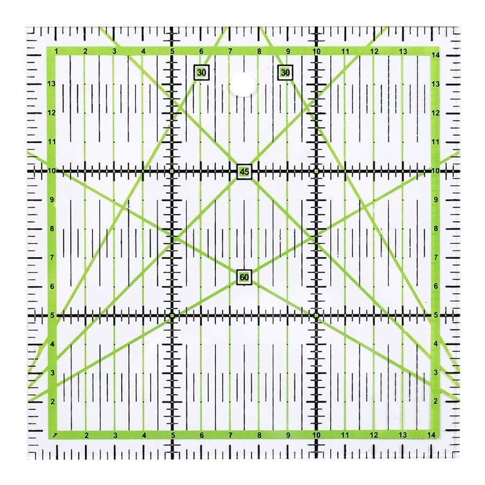 Planet Gates Patchwork Sewing Ruler Acrylic Ruler Quilting Rules Square Tailor Fabric Cutting Rules Sewing Arts Crafts DIY Sewing Tools