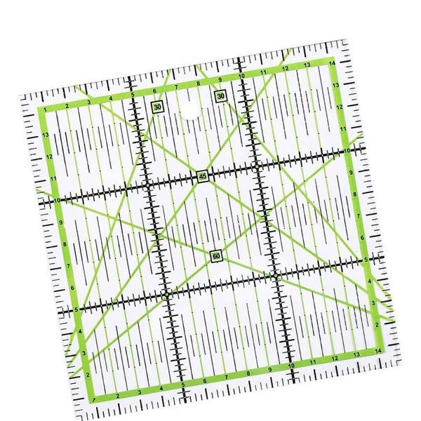 Planet Gates Patchwork Sewing Ruler Acrylic Ruler Quilting Rules Square Tailor Fabric Cutting Rules Sewing Arts Crafts DIY Sewing Tools